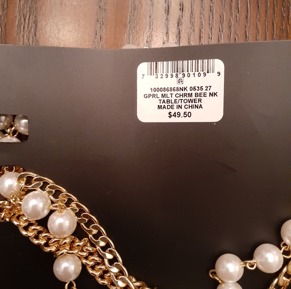 Thalia Sodi Bee Gold Toned Charm Necklace - Picture 3 of 5